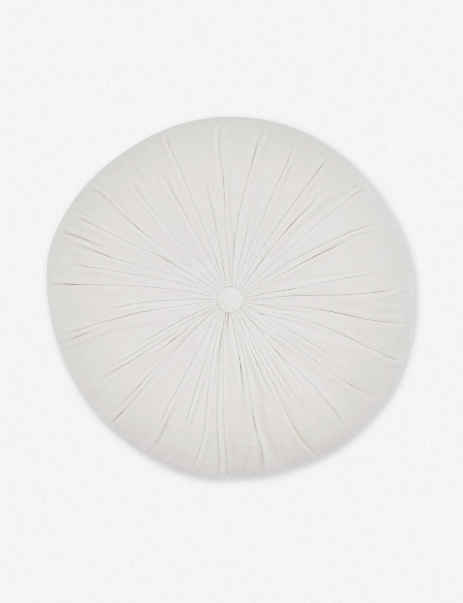 Lulu And Georgia Monroe Velvet Round Pillow Curved + Rounded 11 Lulu And Georgia Monroe Velvet Round Pillow Curved + Rounded