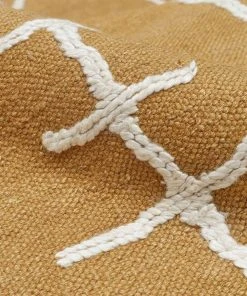 Lulu And Georgia Moroccan Flatweave Rug, Ochre By Sarah Sherman Samuel Sarah Sherman Samuel Collection