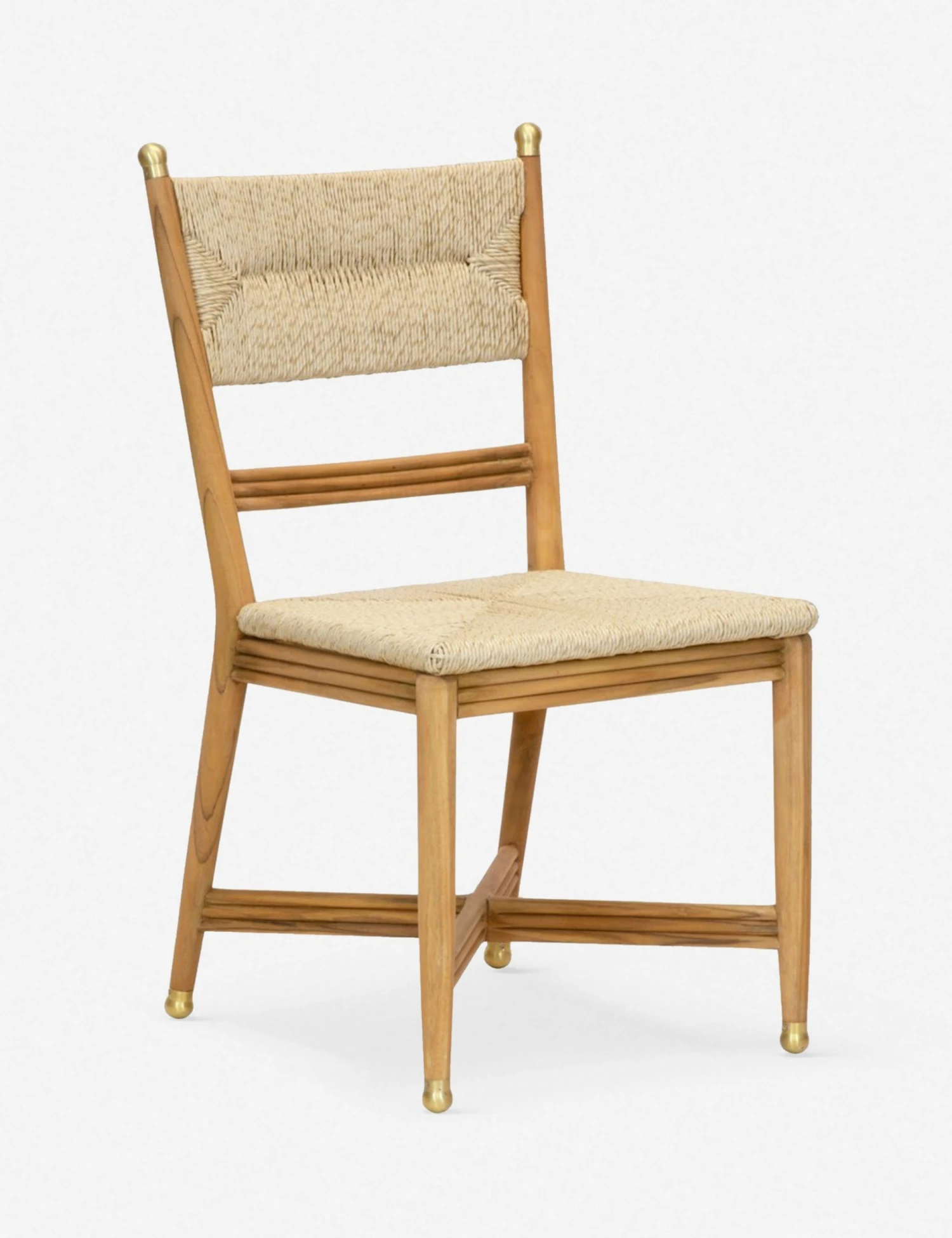 morris-co-auberon-rush-side-chair-natural.jpg Lulu And Georgia Outdoor Collection Morris & Co. Kelmscott Rush Indoor / Outdoor Dining Chair