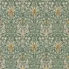 Lulu And Georgia Morris & Co. Snakeshead Wallpaper, Forest/Thyme Swatch 2 Lulu And Georgia Morris & Co. Snakeshead Wallpaper, Forest/Thyme Swatch