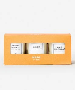 Lulu And Georgia MADE By DWC Candle Flight (Set Of 3) Muted Pastels