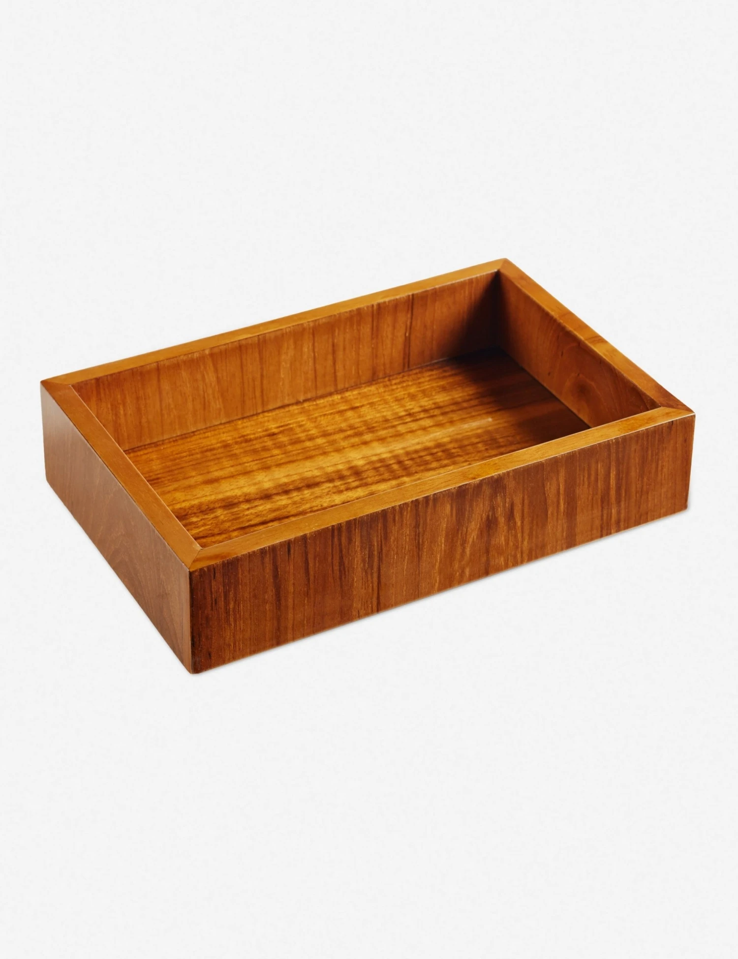 Lulu And Georgia Nemma Amenities Tray, Teak Décor 4 Lulu And Georgia Nemma Amenities Tray, Teak Décor