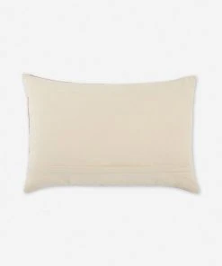 Lulu And Georgia Malva Lumbar Pillow, Rust Pillows + Throws