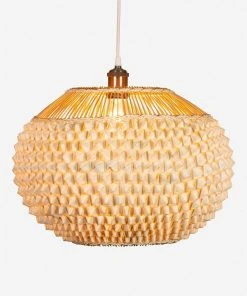 Lulu And Georgia Cachae Round Pendant Light Earth Tones