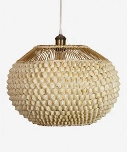 Lulu And Georgia Cachae Round Pendant Light Earth Tones