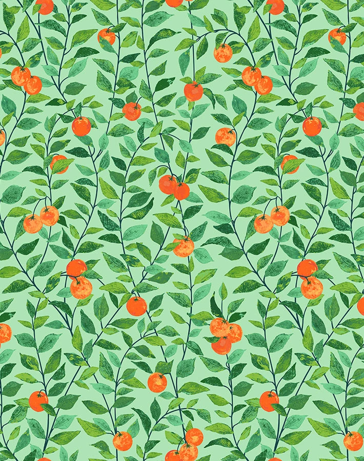 orange-crush-removable-wallpaper-by-nathan-turner-green.jpg Lulu And Georgia Orange Crush Wallpaper By Nathan Turner Walls