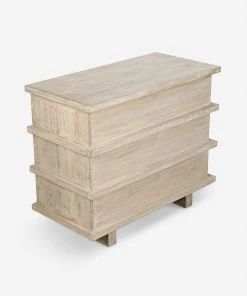 Lulu And Georgia Corliss 3-Drawer Dresser, White Wash Furniture 5 Lulu And Georgia Corliss 3-Drawer Dresser, White Wash Furniture