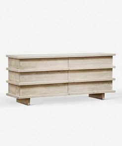 Lulu And Georgia Furniture Corliss 6-Drawer Dresser, White Wash 6 Lulu And Georgia Furniture Corliss 6-Drawer Dresser, White Wash