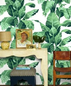 Lulu And Georgia Pacifico Palm Peel + Stick Wallpaper By Nathan Turner