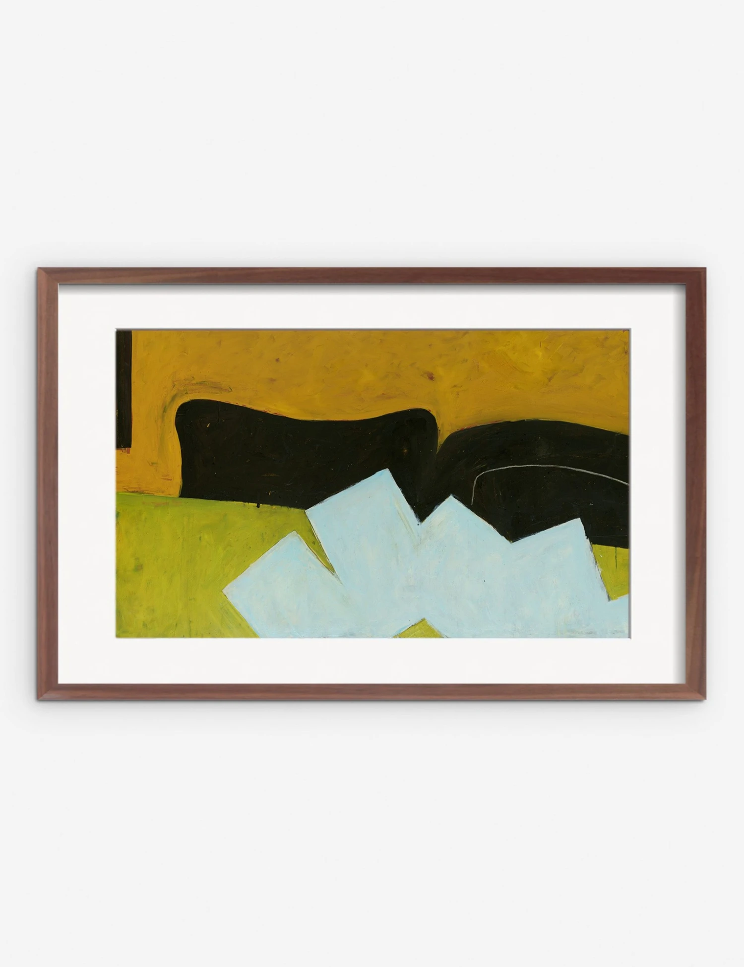 papersontablewalnut_39546f2e-6c69-450b-b3a9-f3e2ab21b5a1.jpg Lulu And Georgia 'Papers On A Table' Print By Brant Gordon