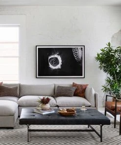 Lulu And Georgia Patrizia Leather Coffee Table