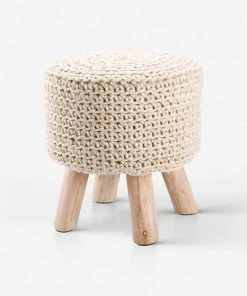 Lulu And Georgia Curved + Rounded Petit Trou Stool