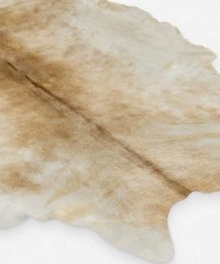 Lulu And Georgia Cinnamon One-Of-A-Kind Hide Rug