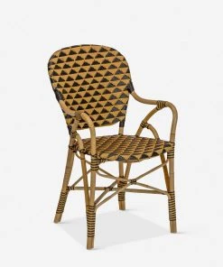 Lulu And Georgia Outdoor Collection Theyla Indoor / Outdoor Dining Arm Chair