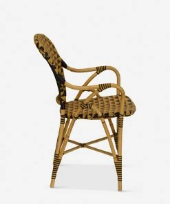 Lulu And Georgia Outdoor Collection Theyla Indoor / Outdoor Dining Arm Chair 4 Lulu And Georgia Outdoor Collection Theyla Indoor / Outdoor Dining Arm Chair