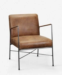Lulu And Georgia Furniture Ivie Leather Accent Chair