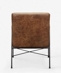 Lulu And Georgia Furniture Ivie Leather Accent Chair