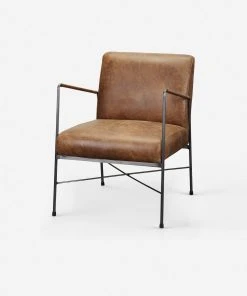 Lulu And Georgia Furniture Ivie Leather Accent Chair