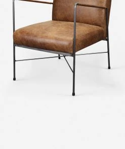 Lulu And Georgia Furniture Ivie Leather Accent Chair