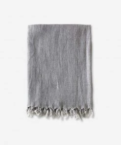 Lulu And Georgia Bed + Bath Pom Pom At Home Montauk Blanket