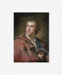 Lulu And Georgia 'Portrait Of William Burton Conyngham' Wall Art By Anton Raphael Mengs Earth Tones