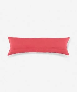 Lulu And Georgia Scarlet Long Lumbar Pillow