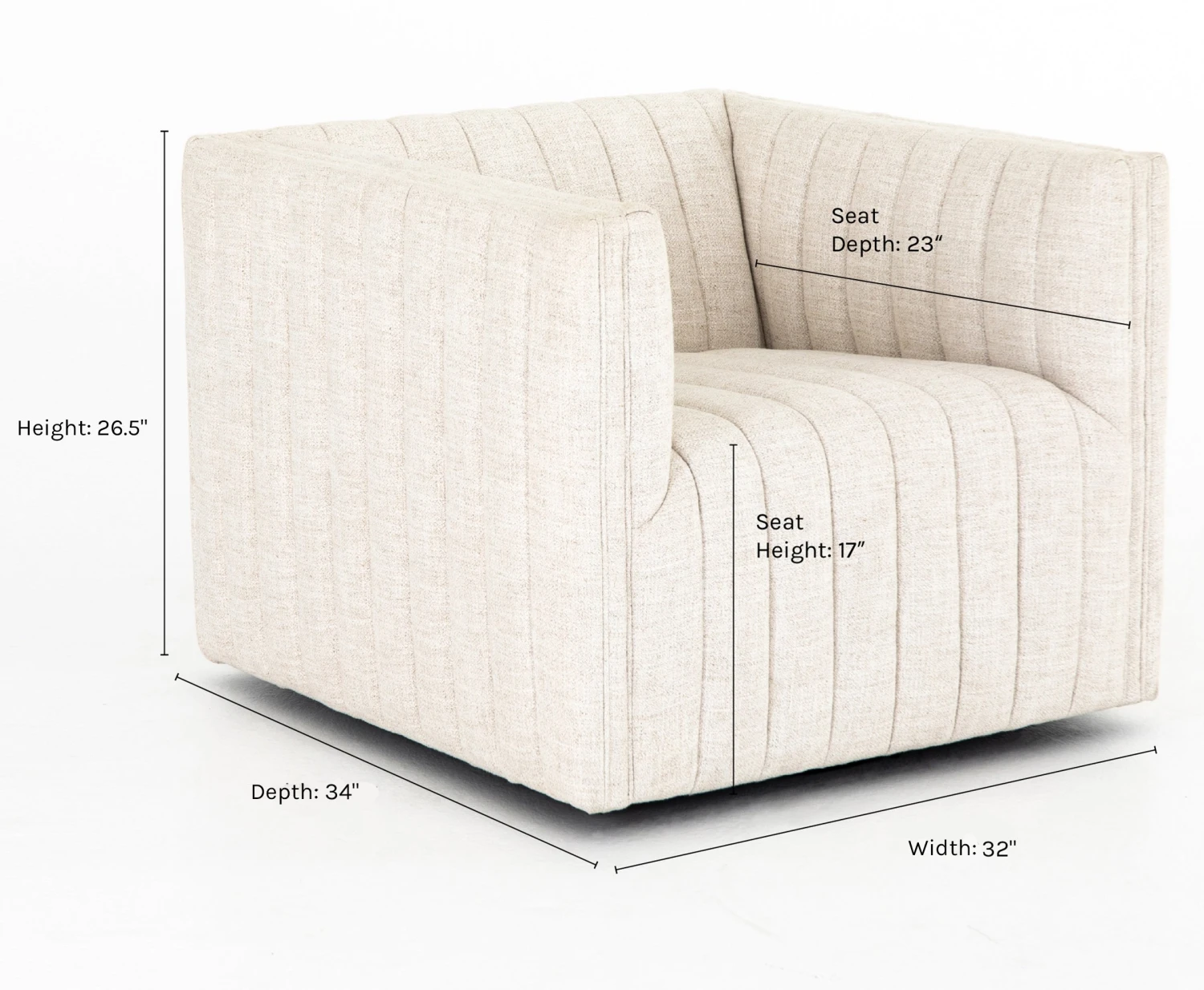 Lulu And Georgia Roz Swivel Chair 14 Lulu And Georgia Roz Swivel Chair