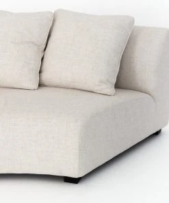 Lulu And Georgia Saban 2-Piece Curved Sectional Sofa 16 Lulu And Georgia Saban 2-Piece Curved Sectional Sofa