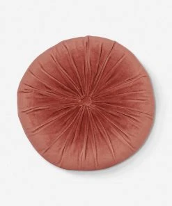Lulu And Georgia Monroe Velvet Round Pillow Curved + Rounded 63 Lulu And Georgia Monroe Velvet Round Pillow Curved + Rounded