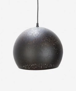 Lulu And Georgia Lighting Seraphina Sphere Pendant Light, Black