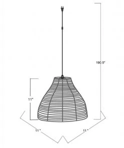 Lulu And Georgia Shayenne Pendant Light Earth Tones