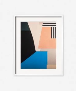 Lulu And Georgia 'White Wood 2' Print By Sarah White