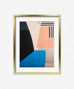 Lulu And Georgia 'White Wood 2' Print By Sarah White