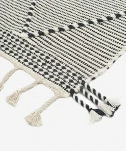 Lulu And Georgia Taza Rug, Black Rugs