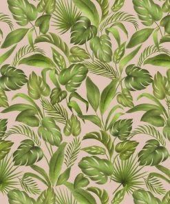 Lulu And Georgia Tropical Leaves Wallpaper Swatch
