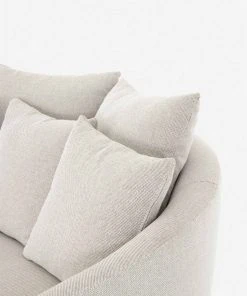 Lulu And Georgia Kaila Media Lounger Curved + Rounded