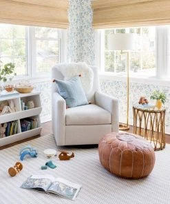 Lulu And Georgia Pillows + Throws Kenza Moroccan Pouf