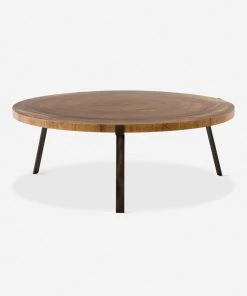 Lulu And Georgia Dija Round Coffee Table Curved + Rounded