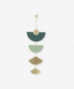 Lulu And Georgia Nina Freudenberger Collection Circle & Line Verbena Wall Hanging