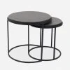 Lulu And Georgia Curved + Rounded Nalya Nesting Side Tables (Set Of 2) 2 Lulu And Georgia Curved + Rounded Nalya Nesting Side Tables (Set Of 2)