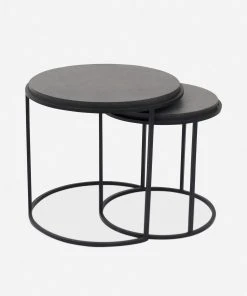 Lulu And Georgia Curved + Rounded Nalya Nesting Side Tables (Set Of 2)