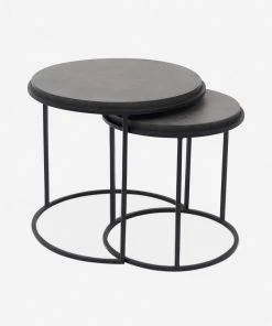 Lulu And Georgia Curved + Rounded Nalya Nesting Side Tables (Set Of 2) 4 Lulu And Georgia Curved + Rounded Nalya Nesting Side Tables (Set Of 2)