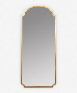 Lulu And Georgia Curved + Rounded Whitley Floor Mirror