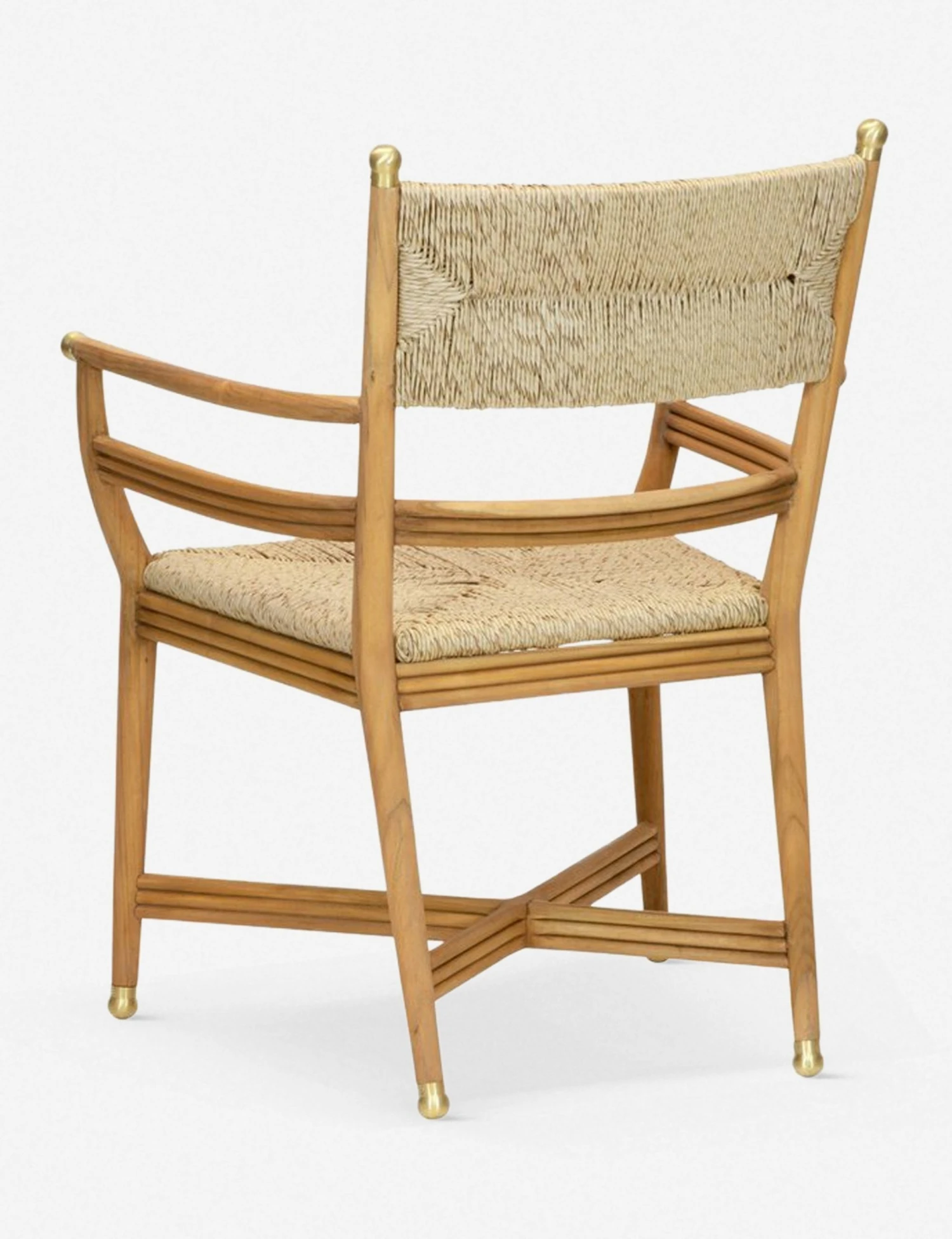 wmkeac-tk_2-2.jpg Lulu And Georgia Morris & Co. Kelmscott Rush Indoor / Outdoor Dining Arm Chair Furniture