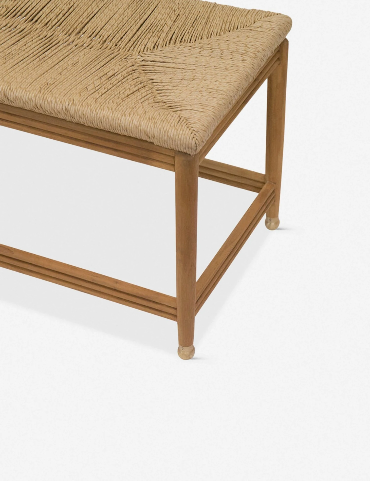 wmkebn-tk_2.jpg Lulu And Georgia Morris & Co. Kelmscott Rush Indoor / Outdoor Bench Outdoor Collection