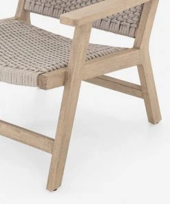 Lulu And Georgia Outdoor Collection Ylva Indoor / Outdoor Accent Chair, Natural 8 Lulu And Georgia Outdoor Collection Ylva Indoor / Outdoor Accent Chair, Natural