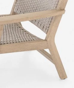 Lulu And Georgia Outdoor Collection Ylva Indoor / Outdoor Accent Chair, Natural 9 Lulu And Georgia Outdoor Collection Ylva Indoor / Outdoor Accent Chair, Natural